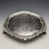 1895年 英国アンティーク 純銀製サルヴァ 直径22cm 363g CHARLES BOYTON